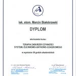 Certyfikat dr Białobrzeski Marcin