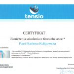 Dental Medicenter Certyfikat Marlena Kuligowska